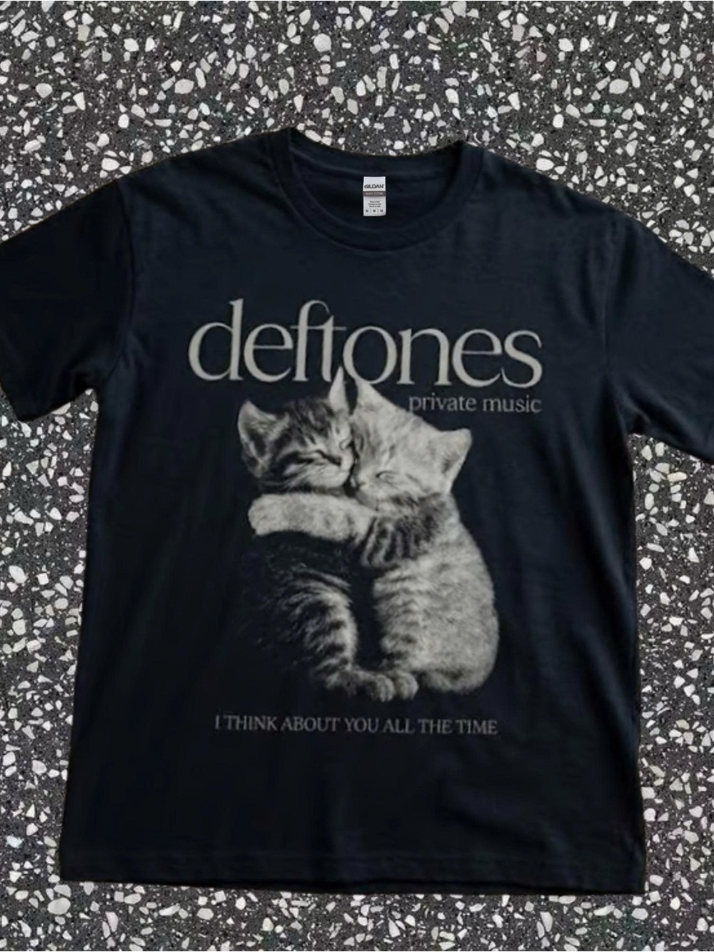 Deftones Cat Graphic Band Tee